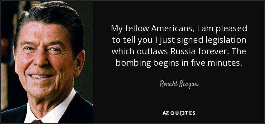 Reagan gaffe