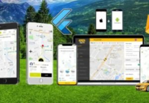 Create UBER App with Flutter and Firebase Course